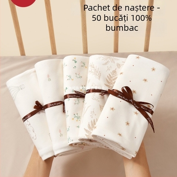Pătură de înfășurat pentru nou-născuți, din fibră chimică, universal pentru toate anotimpurile, stil minimalist modern, sub 100 g