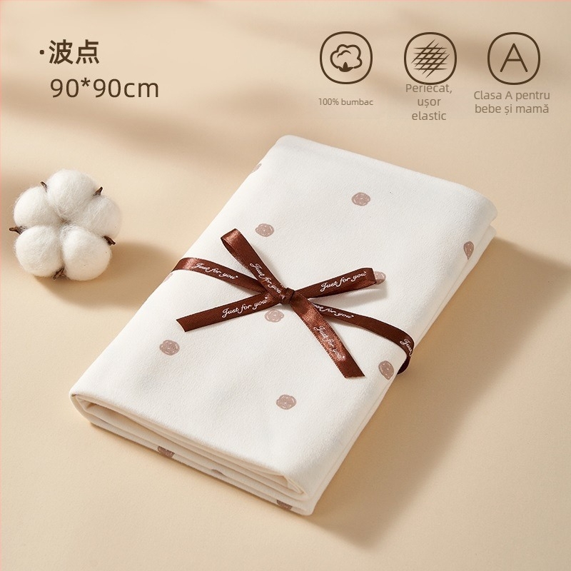 Pătură de înfășurat pentru nou-născuți, din fibră chimică, universal pentru toate anotimpurile, stil minimalist modern, sub 100 g