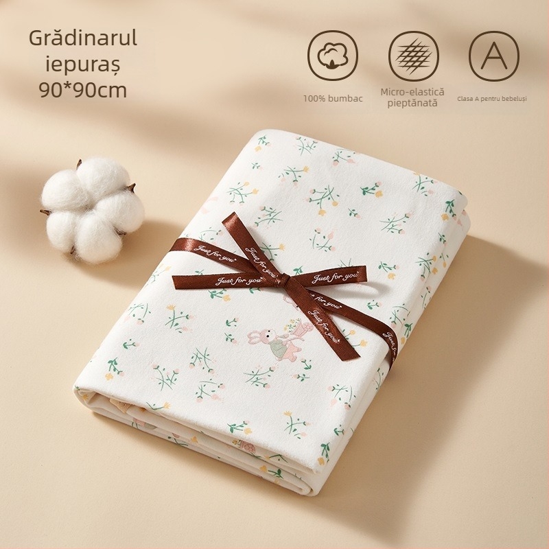 Pătură de înfășurat pentru nou-născuți, din fibră chimică, universal pentru toate anotimpurile, stil minimalist modern, sub 100 g