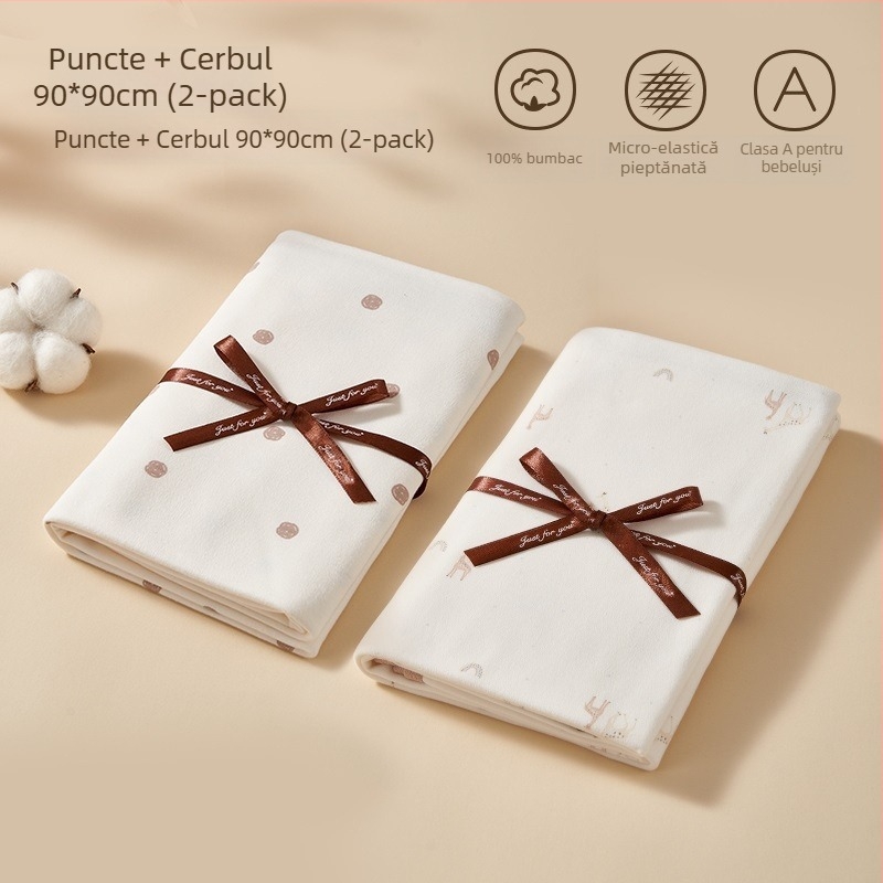Pătură de înfășurat pentru nou-născuți, din fibră chimică, universal pentru toate anotimpurile, stil minimalist modern, sub 100 g
