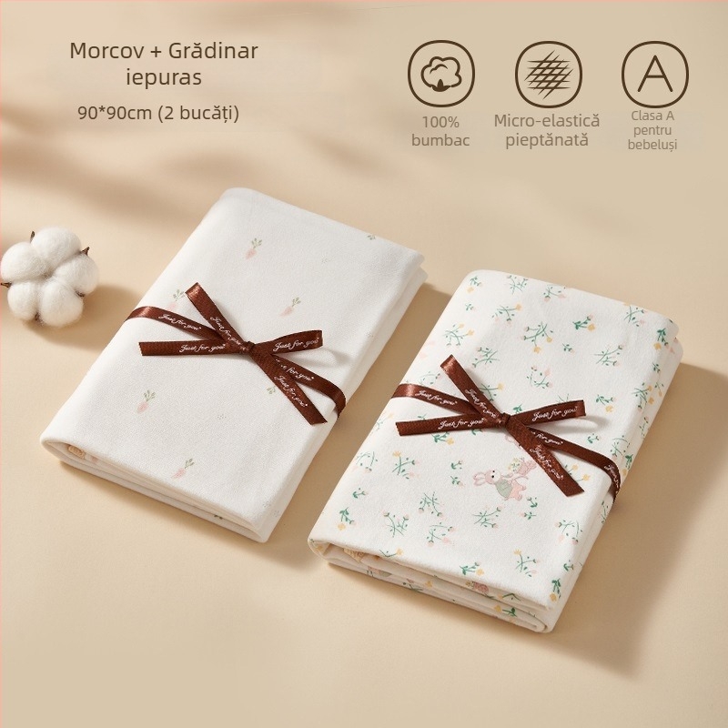Pătură de înfășurat pentru nou-născuți, din fibră chimică, universal pentru toate anotimpurile, stil minimalist modern, sub 100 g