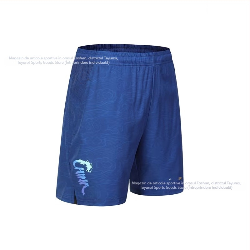 Set de antrenament pentru tenis de masă cu mâneca scurtă – Unisex, uscare rapidă din amestec poliester, 95–100% poliester, primăvară–toamnă, pentru adulți și copii