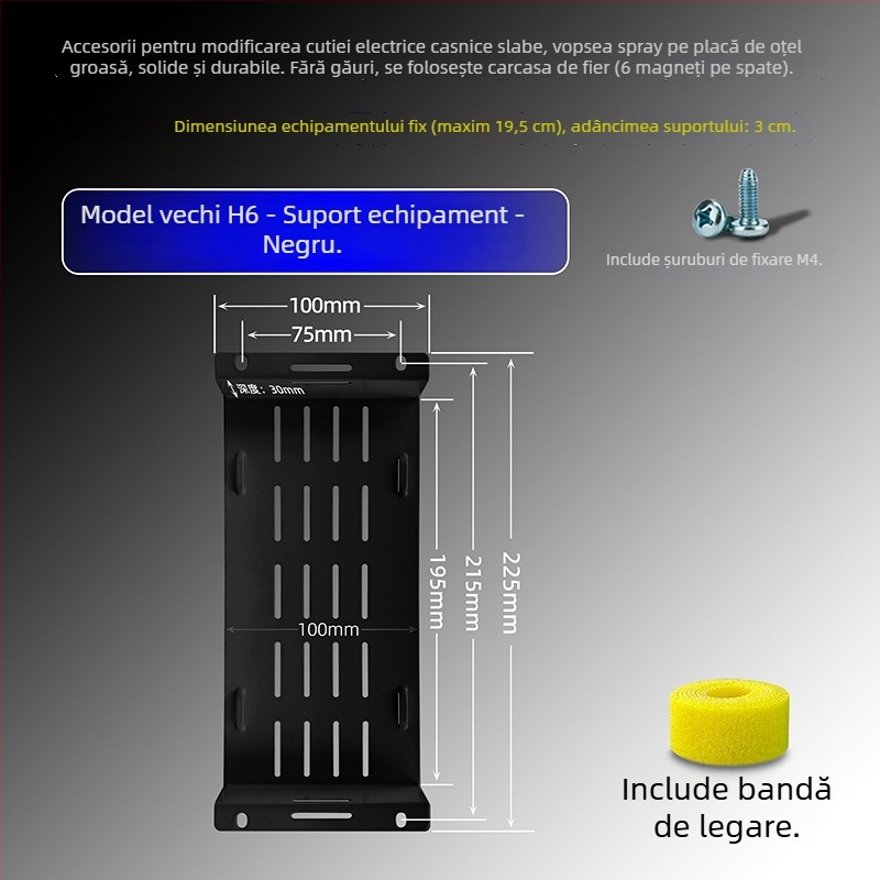 Suport pentru cutie multimedia de acasă – compatibil cu Huawei H6 router și Q6 switch, fără marcă