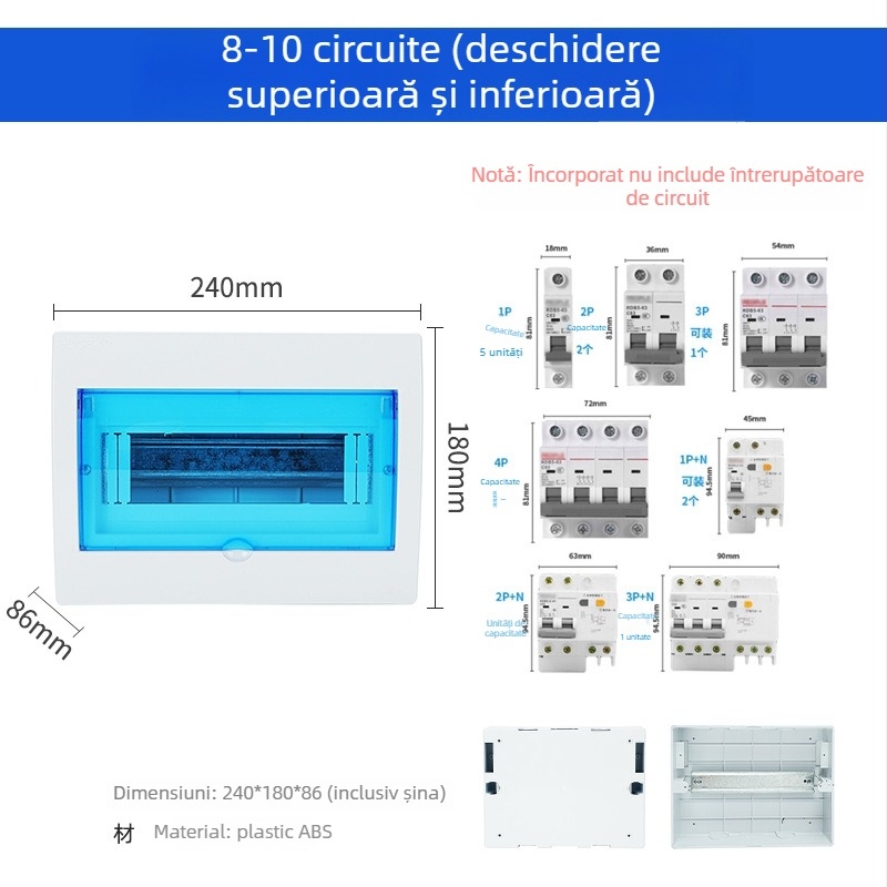 Cutie exterioară pentru întrerupător de circuit – brand Zwkt/zhongwei; RoHS; CE