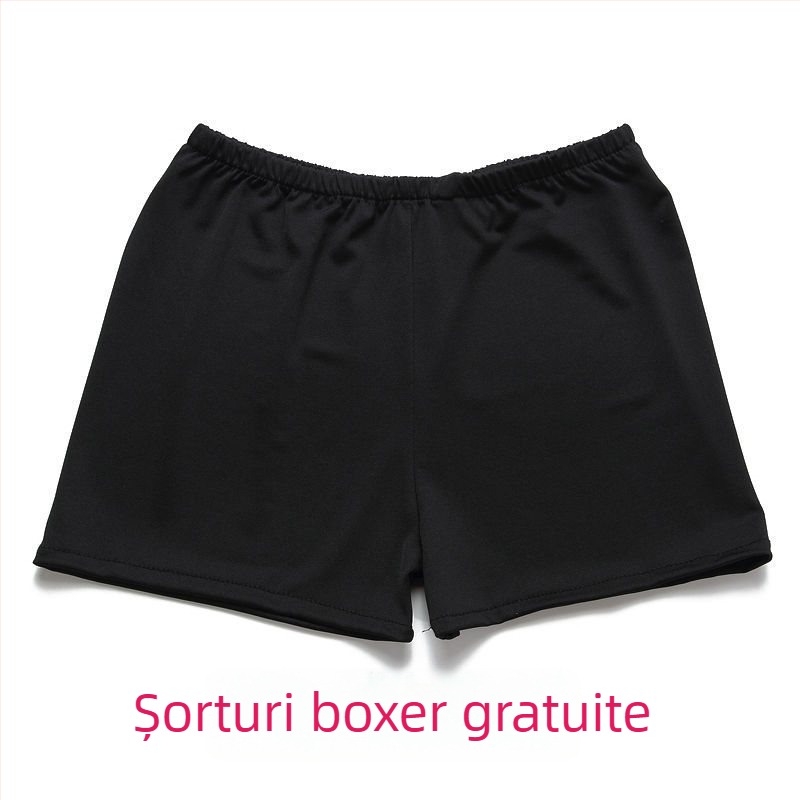 Set de antrenament pentru dansuri latine (Top cu mânecă medie și fustă cu croială amplă) – primăvara 2025, țesătură PVC, până la 30% conținut, stil chinezesc, design retro literar