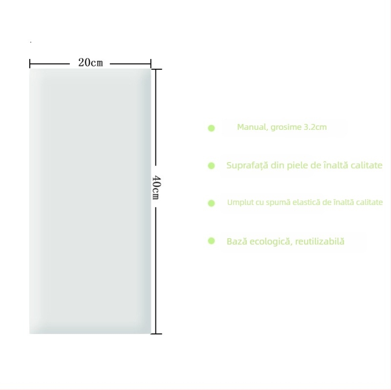 Covoraș moale de protecție pentru perete pentru copii, autocolant tip tatami, pentru cap și spate — PVC, stil desen animat, model monocrom, personalizabil, potrivit pentru living, dormitor, exterior, restaurant