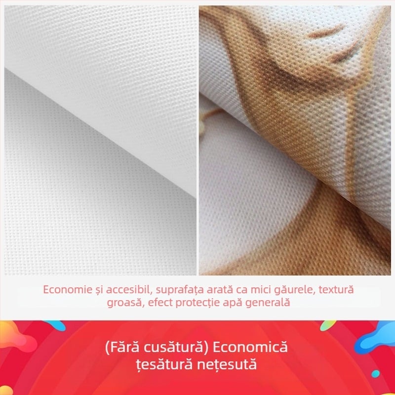 Acoperire de perete în stil franțuzesc cu cerb din pădure, mural arcuit, fibre sintetice, compoziție în 3 straturi