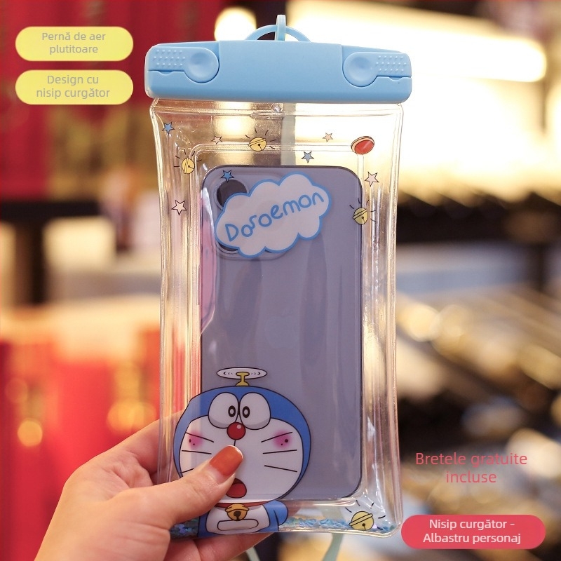 Husă PVC impermeabilă pentru telefon, compatibilă cu dispozitive până la 7,2 inci, imprimare siglă, personalizare (PVC • impermeabil • până la 7,2 inci • imprimare siglă • personalizare)