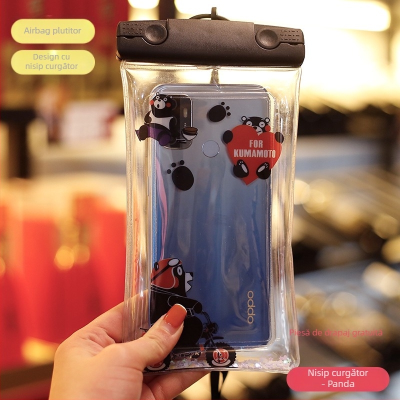 Husă PVC impermeabilă pentru telefon, compatibilă cu dispozitive până la 7,2 inci, imprimare siglă, personalizare (PVC • impermeabil • până la 7,2 inci • imprimare siglă • personalizare)