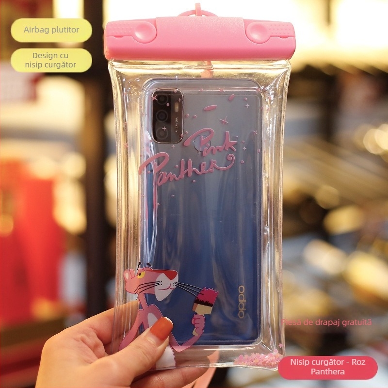 Husă PVC impermeabilă pentru telefon, compatibilă cu dispozitive până la 7,2 inci, imprimare siglă, personalizare (PVC • impermeabil • până la 7,2 inci • imprimare siglă • personalizare)