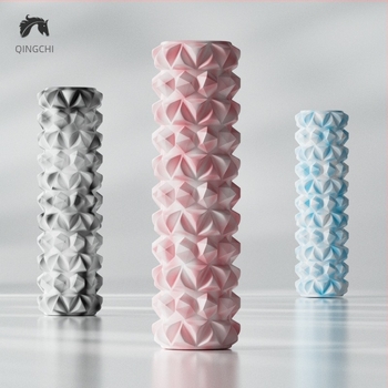 Rulou din spumă gol pentru masaj — yoga și pilates (Material: PVC+EVA; Structură: goală; Utilizare: relaxare musculară; Potrivit pentru uz casnic)