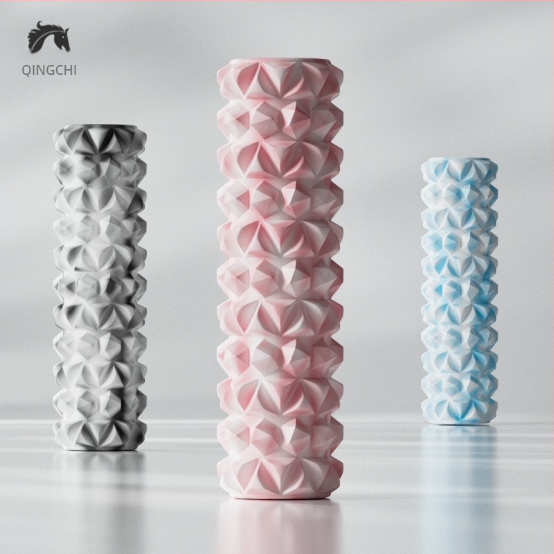 Rulou din spumă gol pentru masaj — yoga și pilates (Material: PVC+EVA; Structură: goală; Utilizare: relaxare musculară; Potrivit pentru uz casnic)