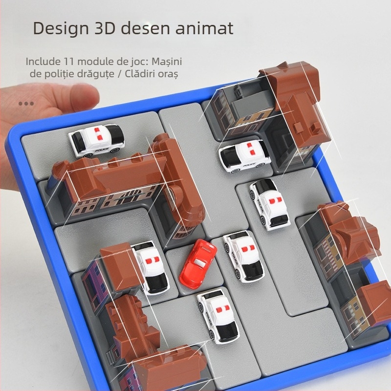 Joc de masă din plastic cu cărți pentru copii 4–6 ani, interacțiune părinte-copil, dezvoltare a gândirii și coordonare mână-ochi