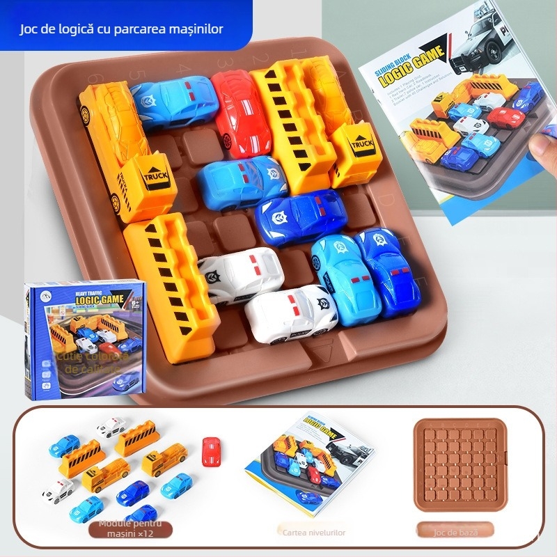 Joc de masă din plastic cu cărți pentru copii 4–6 ani, interacțiune părinte-copil, dezvoltare a gândirii și coordonare mână-ochi