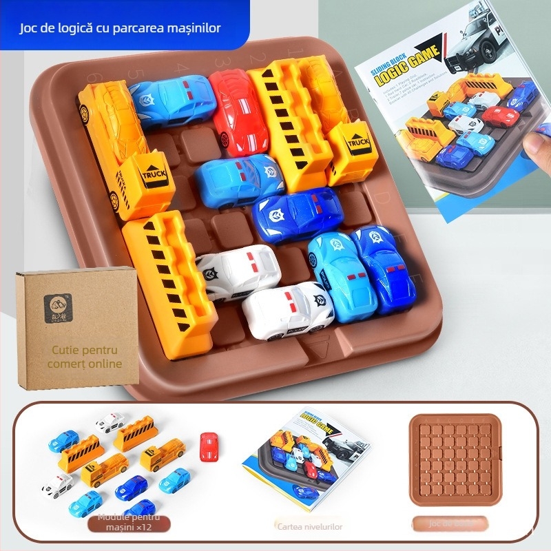 Joc de masă din plastic cu cărți pentru copii 4–6 ani, interacțiune părinte-copil, dezvoltare a gândirii și coordonare mână-ochi