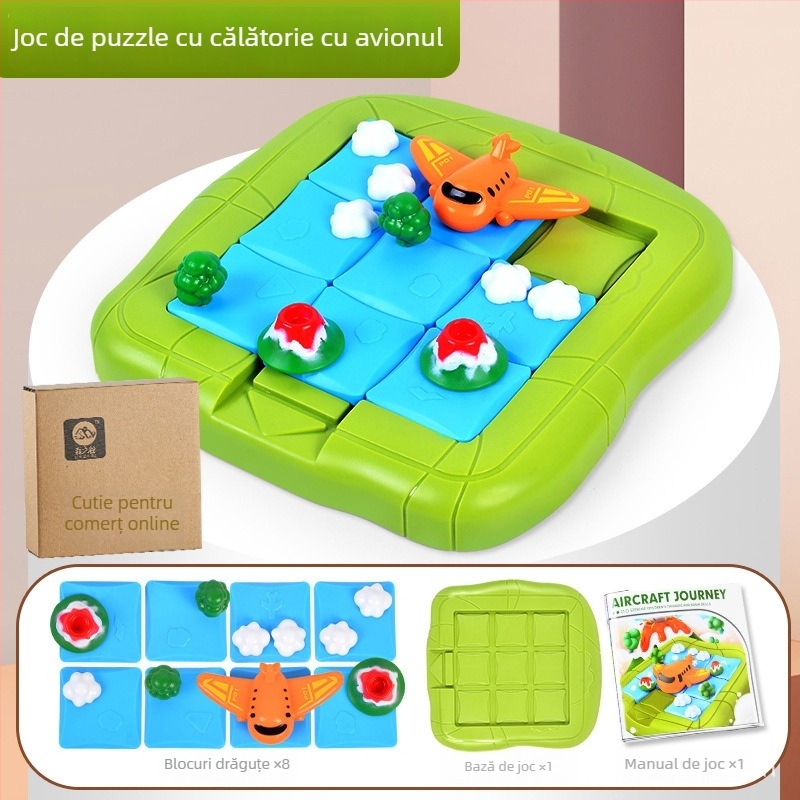 Joc de masă din plastic cu cărți pentru copii 4–6 ani, interacțiune părinte-copil, dezvoltare a gândirii și coordonare mână-ochi