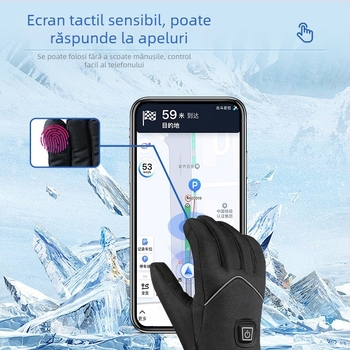 Pomelo mănuși de ciclism din nailon, groase, pentru adulți, unisex