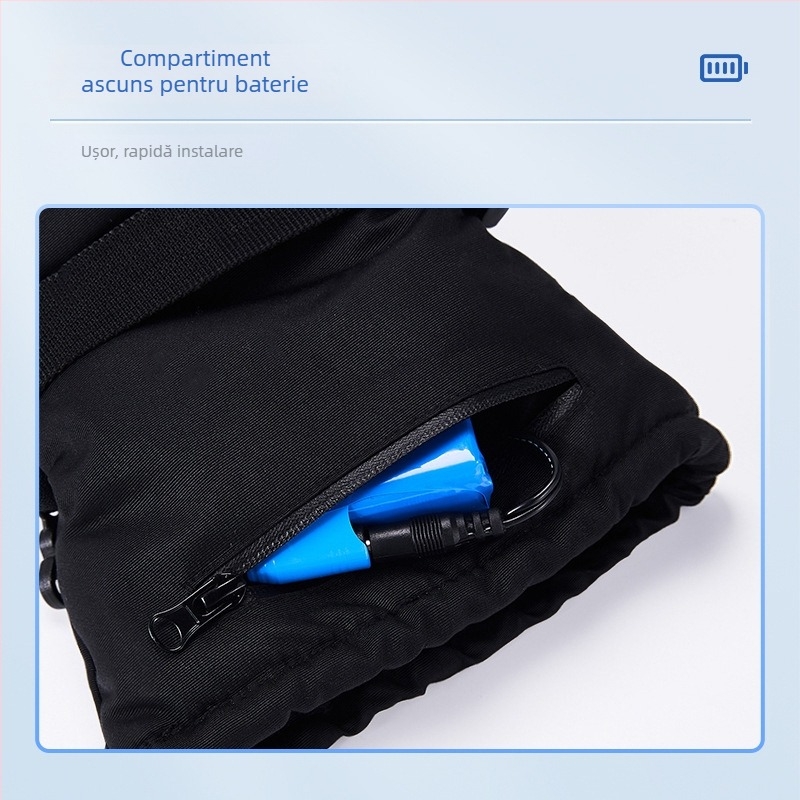 Pomelo mănuși de ciclism din nailon, groase, pentru adulți, unisex