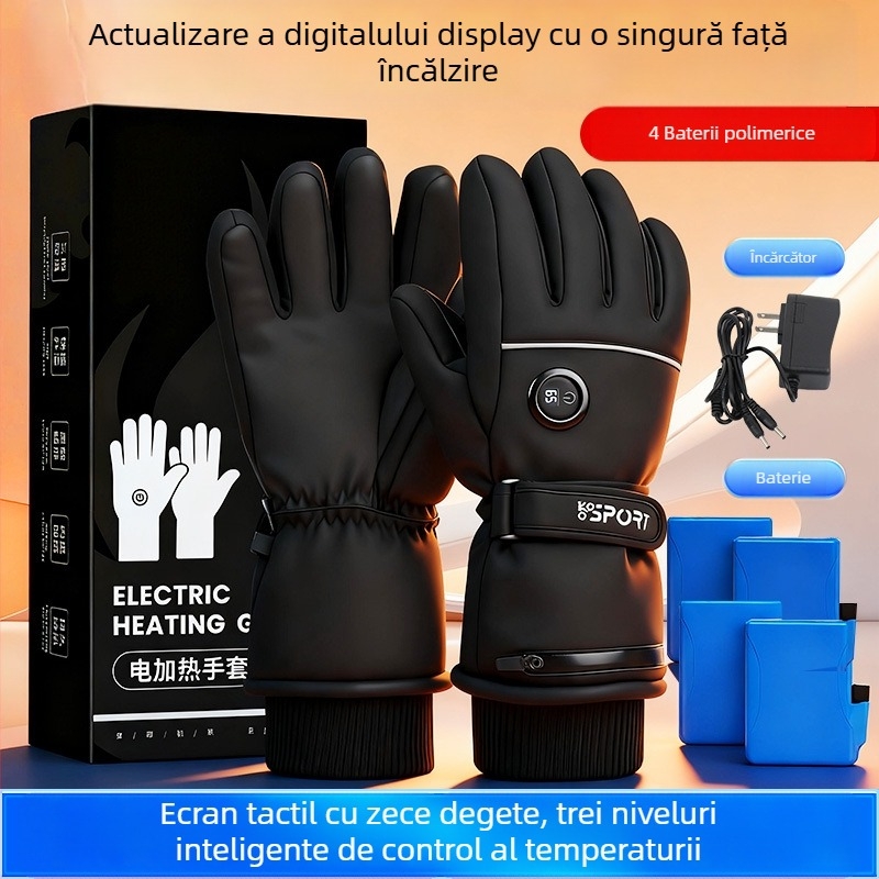 Pomelo mănuși de ciclism din nailon, groase, pentru adulți, unisex