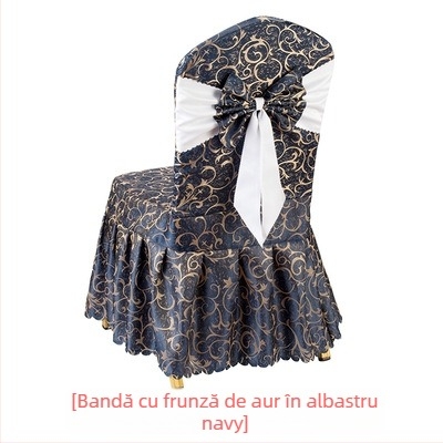 Huse pentru scaune de restaurant și hotel, stil modern și simplu, material poliester, design hotelier, brand New Shangmei