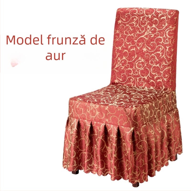 Huse pentru scaune de restaurant și hotel, stil modern și simplu, material poliester, design hotelier, brand New Shangmei