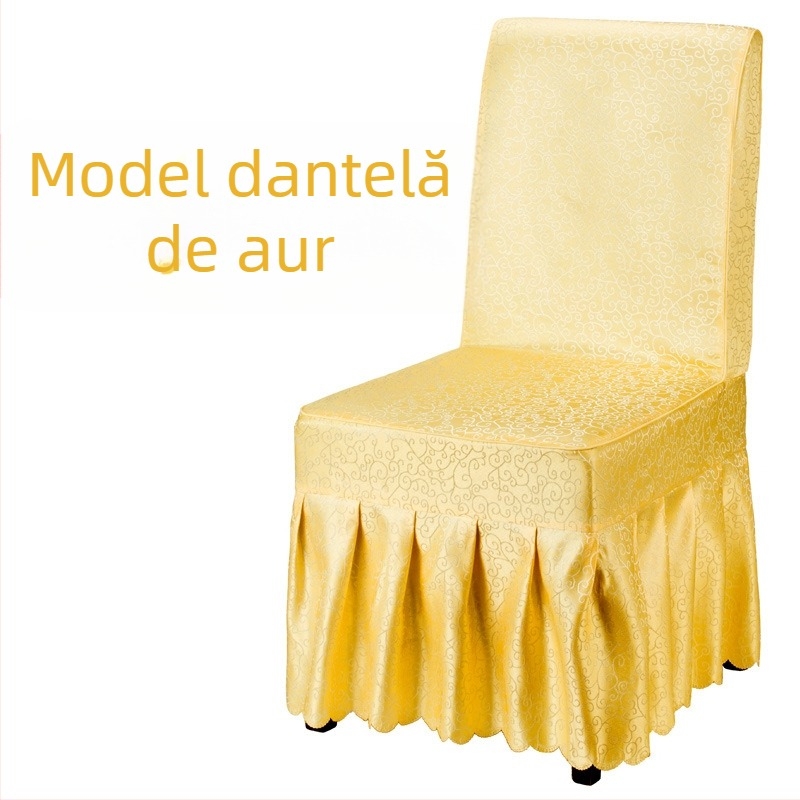 Huse pentru scaune de restaurant și hotel, stil modern și simplu, material poliester, design hotelier, brand New Shangmei