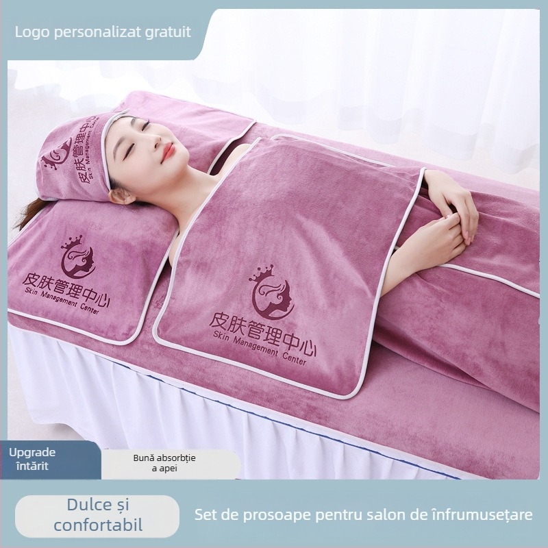 Set prosoape salon de înfrumusețare | microfibră, fibre fine; fără scame, anti-piling; greutate 301-350 g; versiune NET