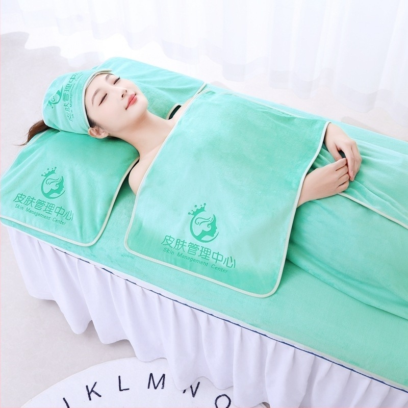 Set prosoape salon de înfrumusețare | microfibră, fibre fine; fără scame, anti-piling; greutate 301-350 g; versiune NET