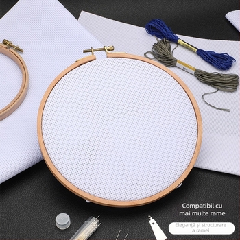 Pânză pentru broderie în cruce 11ct din in, stil simplu