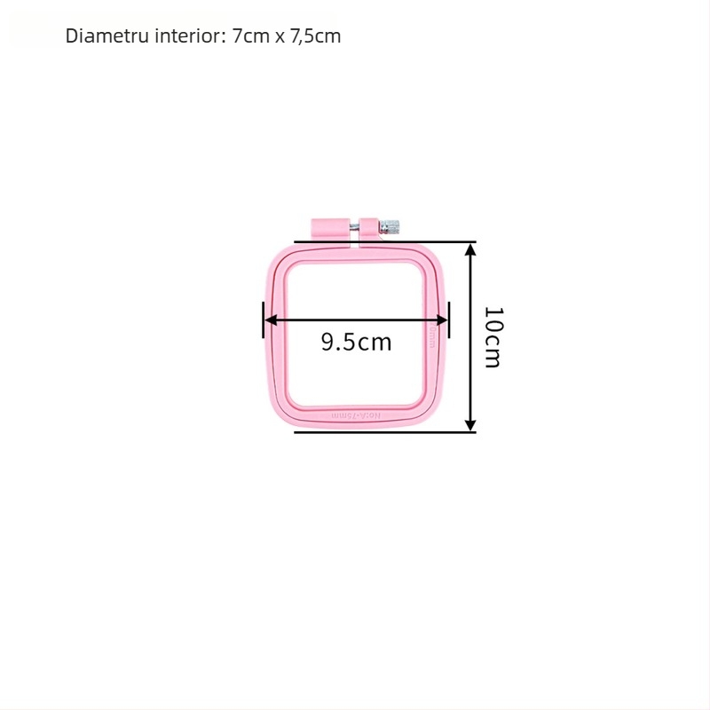 Kit de broderie cu cruci ABS din plastic, pânză 11CT, motiv personaje, broderie DIY