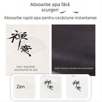 Prosop de ceai din suede, 500 g, absorbție 5-10 s, personalizare disponibilă, Grapefruit lattice marcă