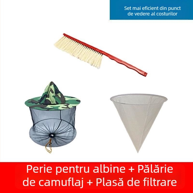 Mănuși de protecție pentru apicultură din piele de miel – anti-înțepări, manipulare sigură a albinelor, grosime sporită