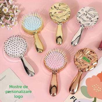 Pieptene Mingxiang cu pernă de aer, din plastic, 45 g, pentru uz zilnic