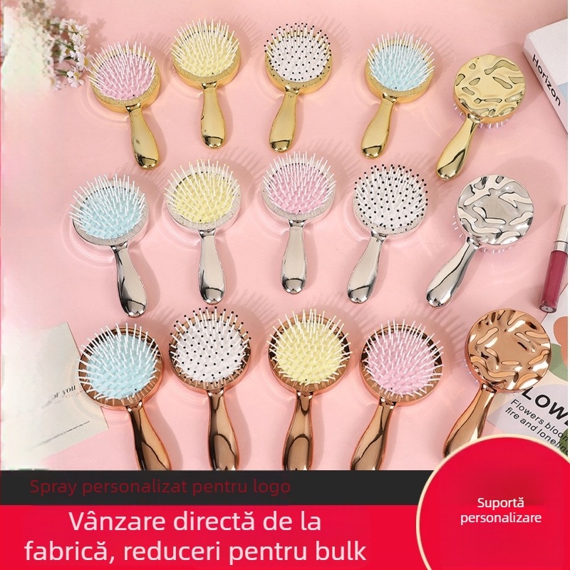 Pieptene Mingxiang cu pernă de aer, din plastic, 45 g, pentru uz zilnic