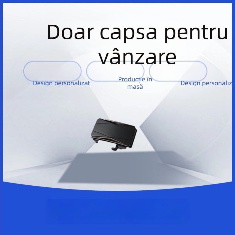 Catarama automată pentru bărbați, aliaj, formă dreptunghiulară, model cu litere, personalizabil