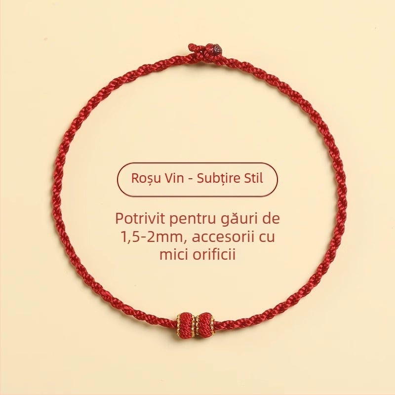 Brățară din șnur împletit, stil etnic, unisex, realizată manual, ambalaj individual, lansare în primăvara 2024