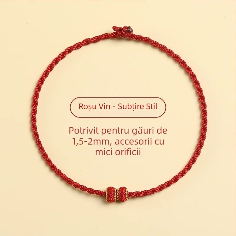 Brățară din șnur împletit, stil etnic, unisex, realizată manual, ambalaj individual, lansare în primăvara 2024