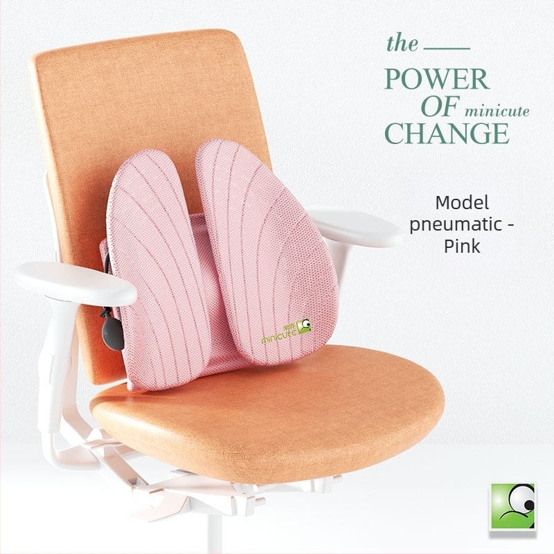 Perne ergonomice lombare pentru scaun de birou, ABS material, logo imprimat, potrivite pentru șederi prelungite