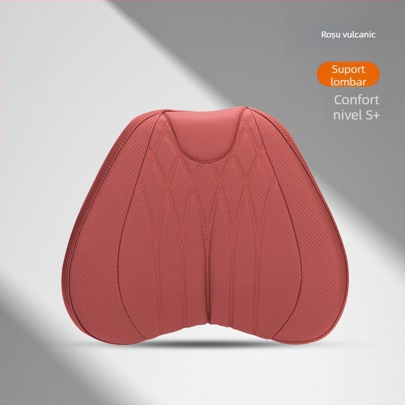 Pernă de cap și gât pentru mașină cu spumă cu memorie, piele artificială, potrivire universală, utilizare în toate sezoanele, personalizabilă