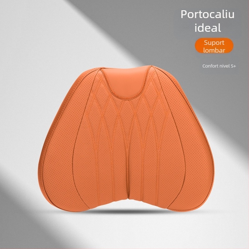 Pernă de cap și gât pentru mașină cu spumă cu memorie, piele artificială, potrivire universală, utilizare în toate sezoanele, personalizabilă