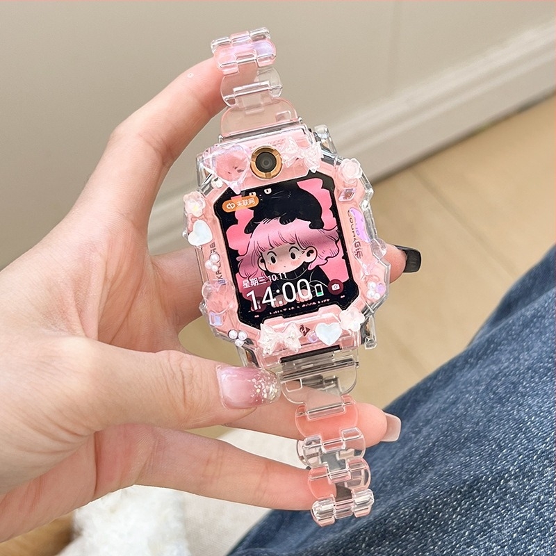 Carcasă protectoare DIY pentru curea ceas Little Genius, modele Z10/Z9/Z8 versiune pentru adolescenți Z7S, design desen animat