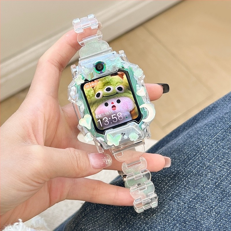 Carcasă protectoare DIY pentru curea ceas Little Genius, modele Z10/Z9/Z8 versiune pentru adolescenți Z7S, design desen animat