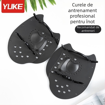 Feather ajutor de înot cu mână — PP silicon, mănuși/palete de înot, antrenament pentru adulți și copii