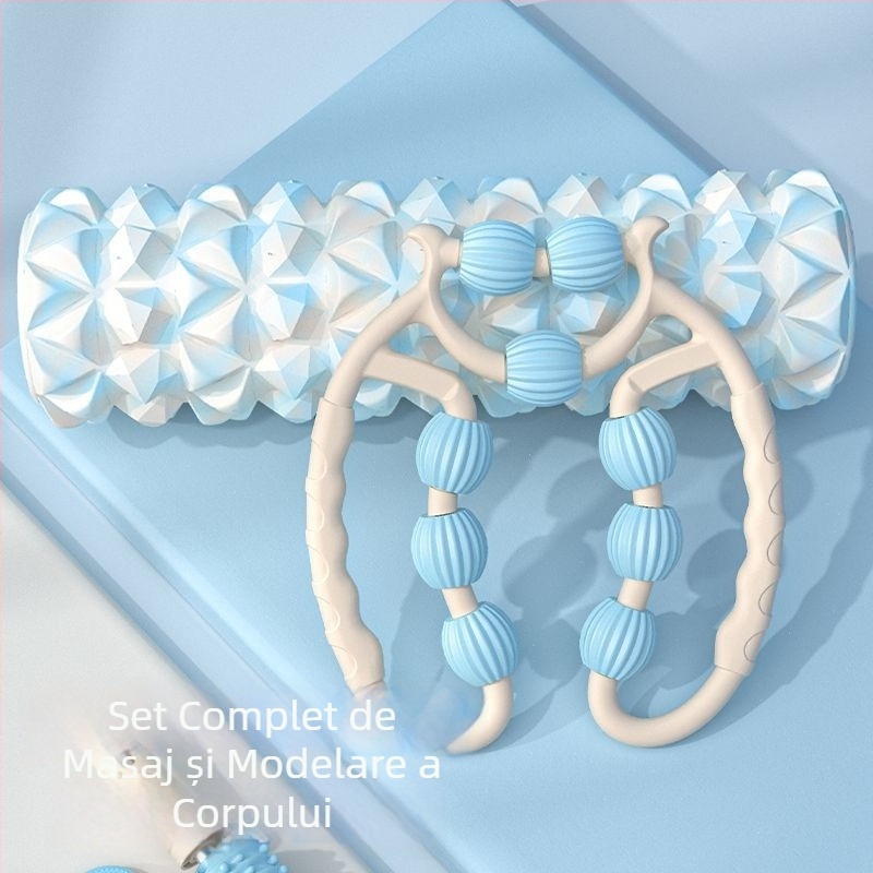 Rulou de spumă pentru yoga – coloană, masaj pentru gambe, marcă Unique, material PP, import: Nu