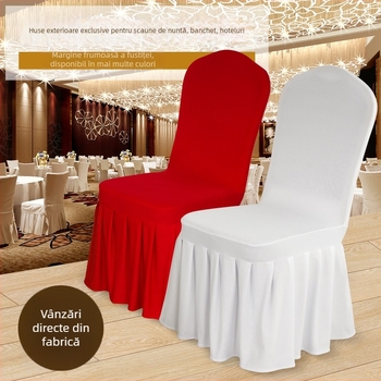 Husă elastică pentru scaun Lan Lijie - Stil modern simplu, fibră chimică, pentru hoteluri