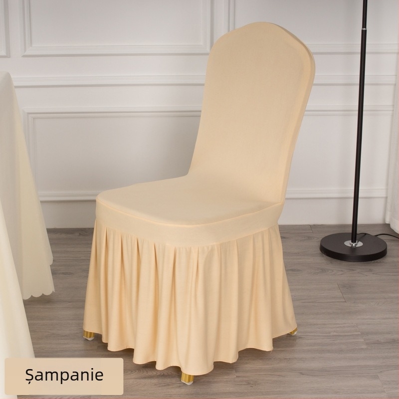 Husă elastică pentru scaun Lan Lijie - Stil modern simplu, fibră chimică, pentru hoteluri
