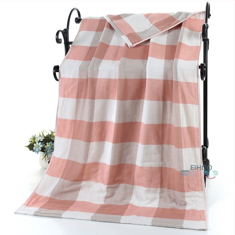 Prosop de baie Zihao YZ, tifon tristrat din bumbac, pentru adulți și copii, 320 g, 32 fire, Jacquard