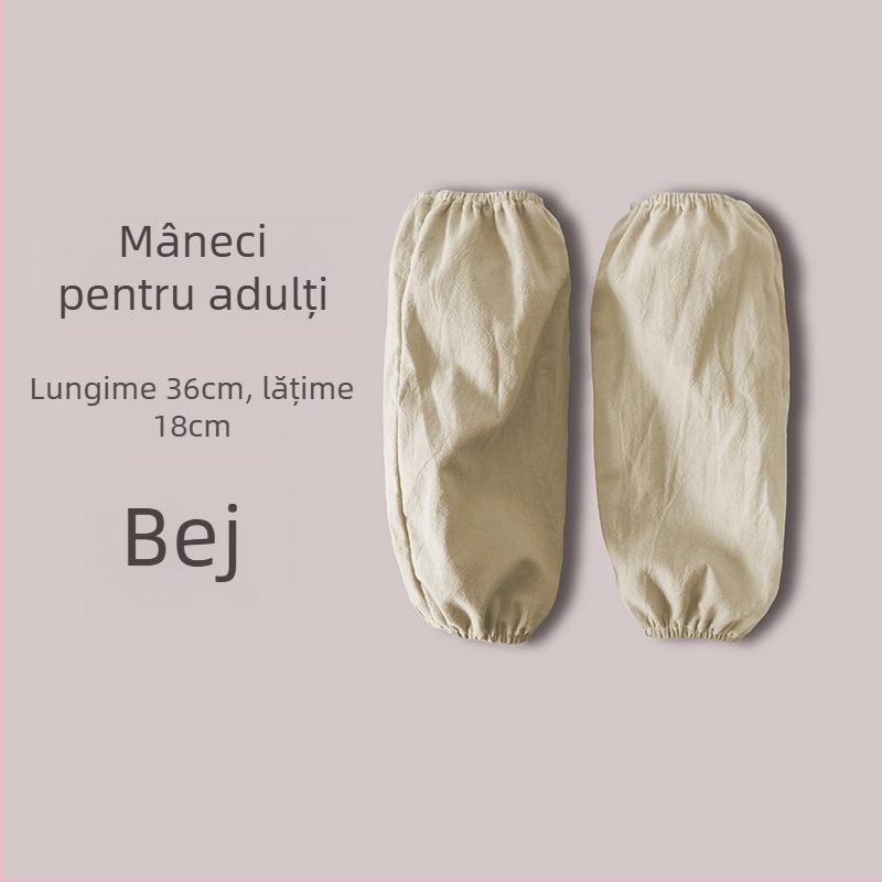 Manșete pentru bucătărie pentru copii și părinți, respirabile, impermeabile, din bumbac, design părinte-copil