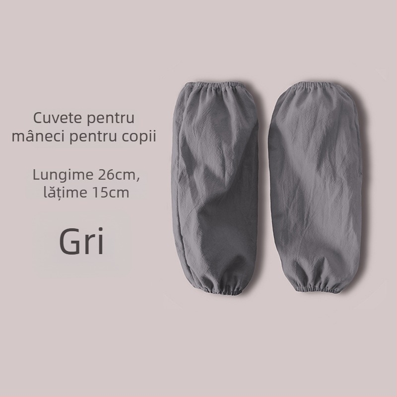 Manșete pentru bucătărie pentru copii și părinți, respirabile, impermeabile, din bumbac, design părinte-copil
