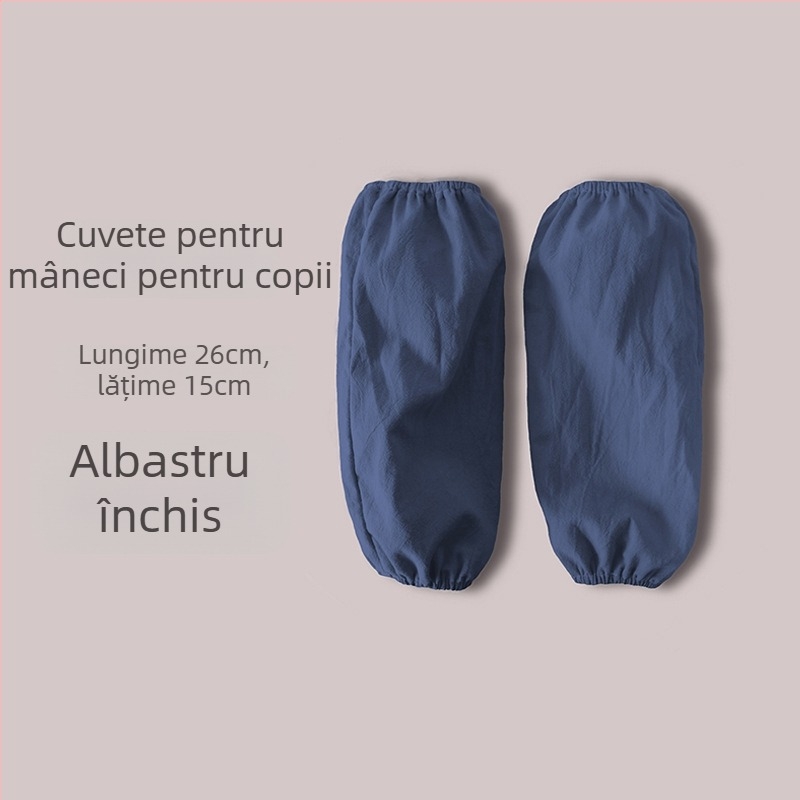 Manșete pentru bucătărie pentru copii și părinți, respirabile, impermeabile, din bumbac, design părinte-copil
